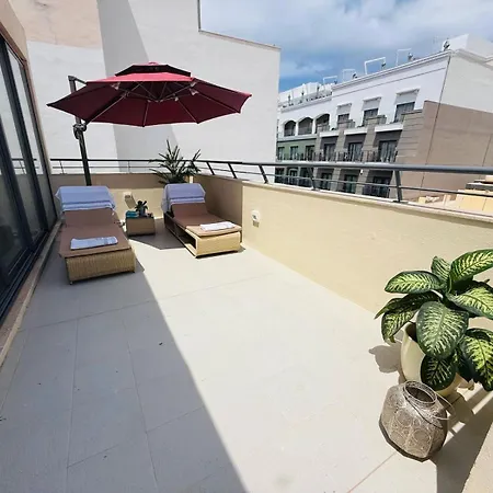 6 Kj Penthouse In The Village Centre Lägenhet